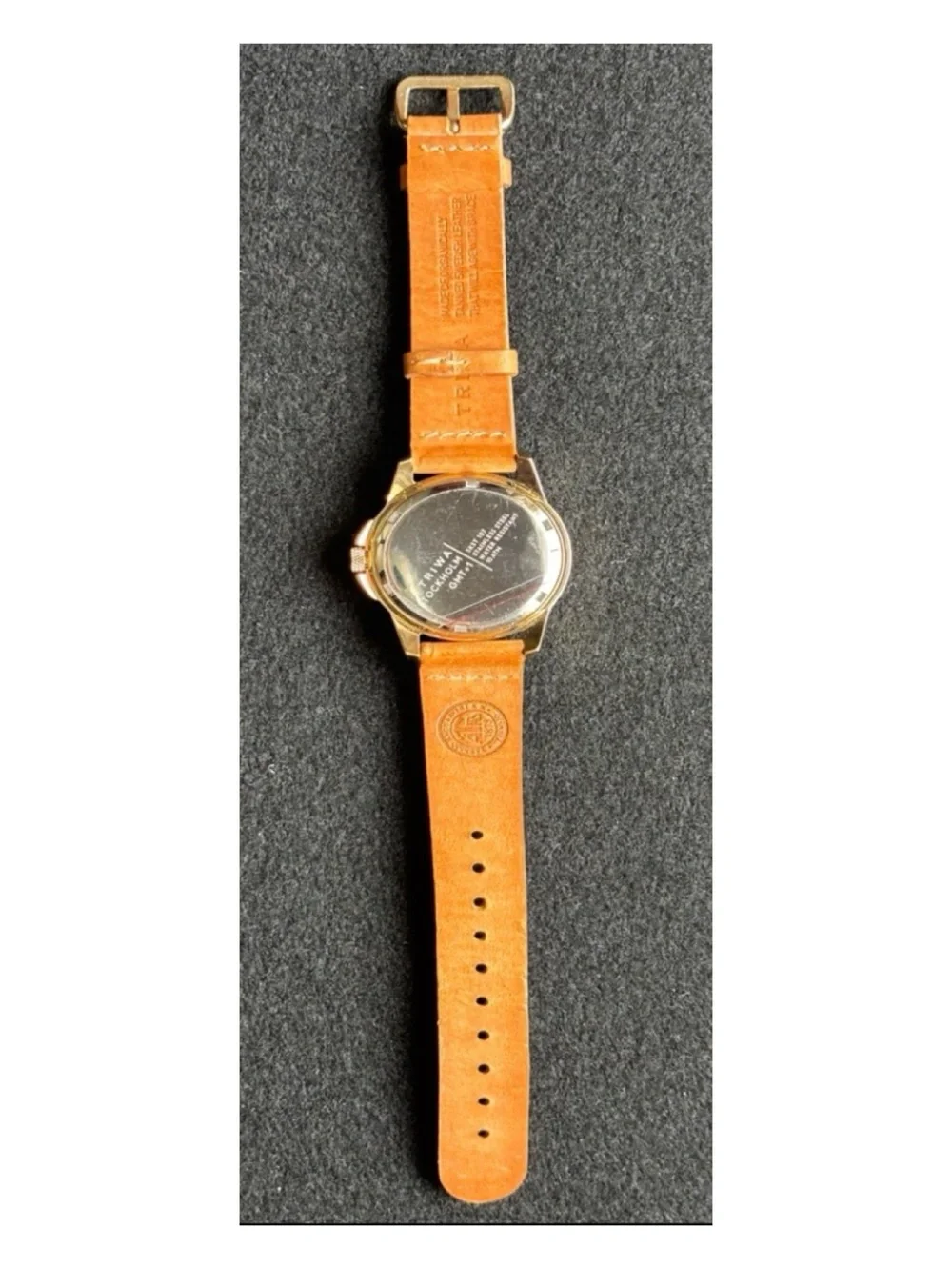 NWOT** Anthropologie TRIWA Leather Watch  **Needs Battery